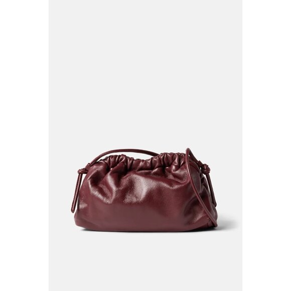 Mansur Gavriel Handbags - B-101. Mansur Gavriel Dark Red Mini Cloud Clutch